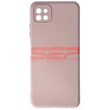 Husa Silicon Ivory Samsung Galaxy A22 5G, High Copy, Protectie Camera