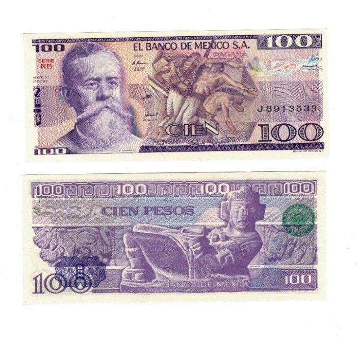 Mexic 1981 - 100 pesos UNC