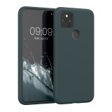 Husa Kwmobile pentru Google Pixel 5, Verde, Silicon, 53778.202, Carcasa