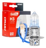 Becuri halogen H3 12V 55W AMiO LumiTec Next Generation +135%, set 2