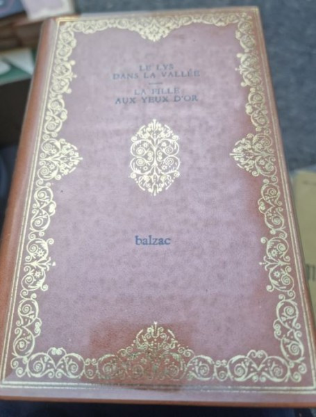 Honore Balzac - Le Lys dans la vallee. La fille aux yeaux d&#039;or