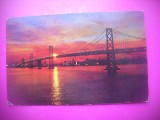 HOPCT 7790 PODUL BAY BAY- -SAN FRANCISCO -STAMPILOGRAFIE/FRANCATURA-SUA-AMERICA DE NORD -CIRCULATA, Printata