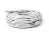 PATCH CORD S/FTP SPACER Cat6, cupru-aluminiu, 30 m, alb, AWG26, &quot;SPPC-SFTP-CAT6-30M&quot; (timbru verde 0.8 lei)
