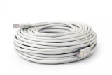 PATCH CORD S/FTP SPACER Cat6, cupru-aluminiu, 20 m, alb, AWG26, &quot;SPPC-SFTP-CAT6-20M&quot; (timbru verde 0.18 lei)