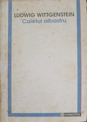 CAIETUL ALBASTRU-LUDWIG WITTGENSTEIN-277216 foto