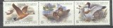 Russia USSR 1989 Birds, Ducks, strip, MNH M.281