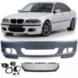 Bara frontala sport + ABE + proiectoare de ceata clare, potrivita pentru BMW E46 Sedan Touring Performance AutoTuning
