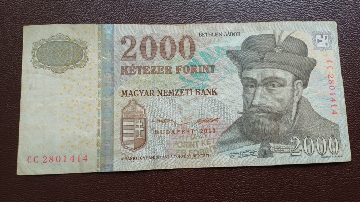 Ungaria-2000 Forint 2013