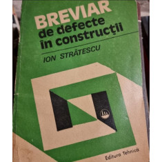 BREVIAR DE DEFECTE IN CONSTRUCTII - ION STRATESCU