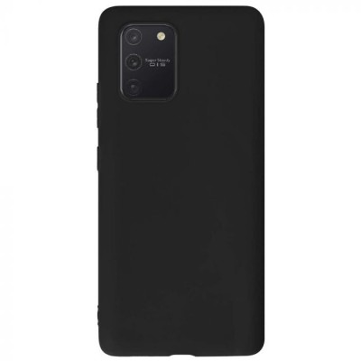 Husa TPU Silicon pentru Samsung S10 Lite, Negru foto