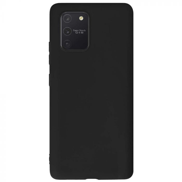 Husa TPU Silicon pentru Samsung S10 Lite, Negru