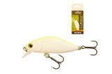 Vobler Wizard Ghost Minnow Slow Sinking White-Yellow, 5cm, 4g