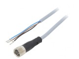 Cablu de Conectare M8 3 Pini 5m 60VAC 3A
