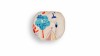 Pernuta Bebelusi Somnart, Model Bufnite, Anti-reflux, Formare Cap, Bumbac 100%, 30x34 cm, Oeko-Tex