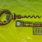 E886-LIMBA PENDUL vechi anii 1900 alama cu greutate din plumb.