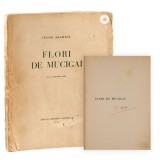 Tudor Arghezi, Flori de mucigai, 1931, exemplar bibliofil, cu semnătură