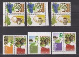 ROMANIA 2010 VITICULTURA LP. 1884 CU 3 SERII CU TABSURI DIFERITE MNH