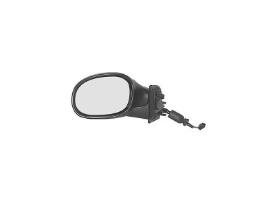 Oglinda exterioara Citroen C3 (Fc) 01.2002-12.2010 partea dreapta View Max crom convex carcasa prevopsita grunduita reglare electrica cu incalzire foto