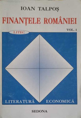 FINANTELE ROMANIEI VOL.1-IOAN TALPOS-258027 foto