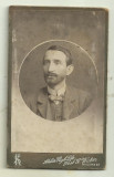 Fotografie pe carton Atelier High Life G.Weber Bucuresti - cca 1900, Alb-Negru, Romania 1900 - 1950, Portrete