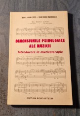 Dimensiunile psihologice ale muzicii Boris Luban Plozza Ioan Iamandescu