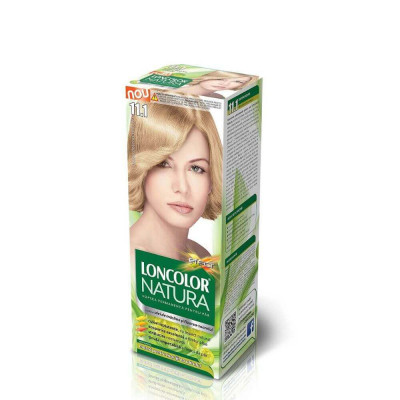 Vopsea de Par Permanenta LONCOLOR Natura 11.1, 100 ml, Blond Deschis Cenusiu, Vopsea de Par LONCOLOR, Vopsea de Par Blond Cenusiu Deschis, Vopsea Nuan foto