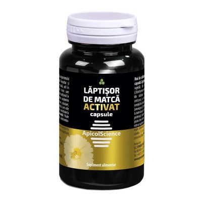 Laptisor de Matca Activat 60 capsule ApicolScience foto