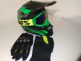 Cumpara ieftin Set casca moto off road-trotineta-enduro+Manusi+Cagula + ochelari ,produse noi