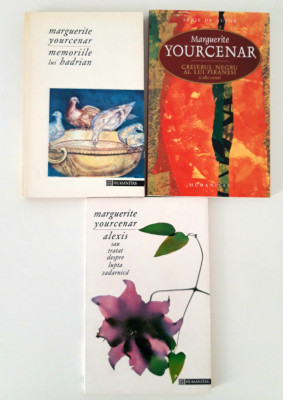 Marguerite Yourcenar 3 volume / Alexis / Memoriile lui Hadrian / Creierul negru foto