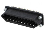 Conector HDC cu inserturi de contact mamă 20 PIN 10A 25V