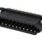 Conector HDC cu inserturi de contact mamă 20 PIN 10A 25V