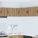 VidaXL Dulap suspendat de bucătărie Stejar Artizanal 57 x 57 x 40 cm 884964