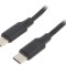 Cablu USB C 1,5m Negru 480Mbps