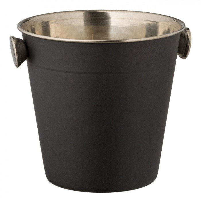 Recipient pentru Gheață, Negru Mat, Diametru 12.5cm, &Icirc;nălțime 12cm