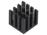 Radiator Extrudat Negru 15x15x14mm