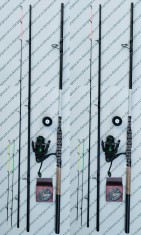 SET 2 Lansete SENSE FEEDER 3,60m + 2 Mulinete SPARKLER 4000 + 300m fir