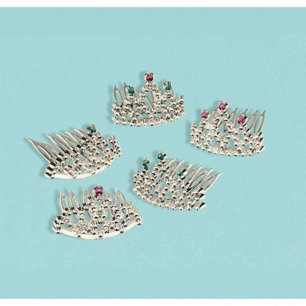 Coronite Tiara Girls Party set 6 buc Coronite Tiara Girls Party set 6 buc