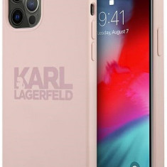 Husa Originala Karl Lagerfeld iPhone 12 Pro Max - KLHCP12LSTKLTLP