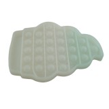 Jucarie antistres din silicon, pop it now and flip it, briosa, transparent, Flippy