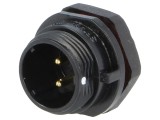 Conector soclu tată 2 pini IP68 13A