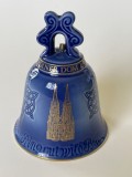 Clopot de Crăciun din portelan danez Bing &amp; Grondahl, 1980 - Catedrala din Koln, Germania