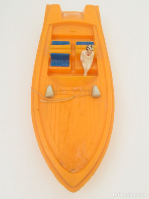 bnk jc Barca de plastic - RFG anii `70 - posibil MS Toys foto