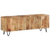 Cumpara ieftin Comoda TV, 110x30x40 cm, lemn masiv de mango