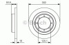 Disc frana RENAULT MASTER III platou / sasiu (EV, HV, UV) (2010 - 2016) BOSCH 0 986 479 A93