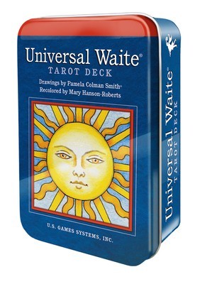 Universal Waite Tarot Deck in a Tin foto