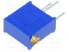 Trimer multitura, 5k&Omega;, 3/8 inch, 500mW, BOURNS - 3296Z-1-502LF