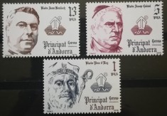 BC88 Andorra 1979, serie personalitati foto