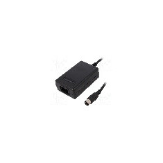 Alimentator 5V DC, conector DIN 5pin, MEAN WELL - GP25A13D-R1B