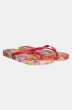 Ipanema papuci VERAO TROPIC femei, culoarea roz, cu toc plat, 27197-BB263