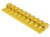 Conector punte suruburi WEIDM&Uuml;LLER 10 piste, montare sina, WQV 6/10